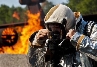 Face to the fire